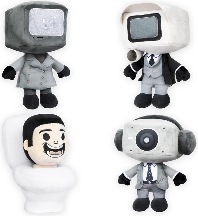 Productafbeelding Skibidi Toilet Mystery Plush - verzamelbare pluche, gloednieuwe verzamelobjecten, officieel gelicentieerd product (37.30 cm)