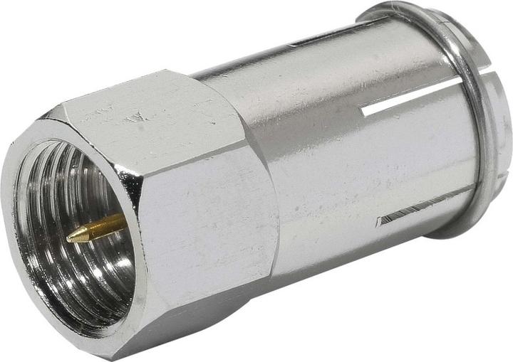 Produktbild WISI F-Doppelstecker DV49A F-Stecker/F-Quickstecker (Antennenkabel)