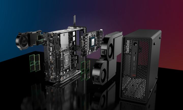 Actual product image Lenovo ThinkStation P360 Ultra (Intel Core i7, 32 GB, 1000 GB, UHD Graphics 770)