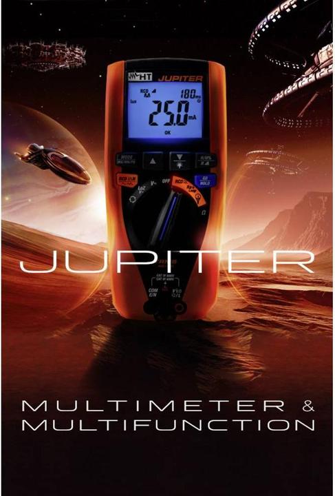 Produktbild HT Instruments Hand-Multimeter digital JUPITE (CAT IV 600V, CAT III 690V)