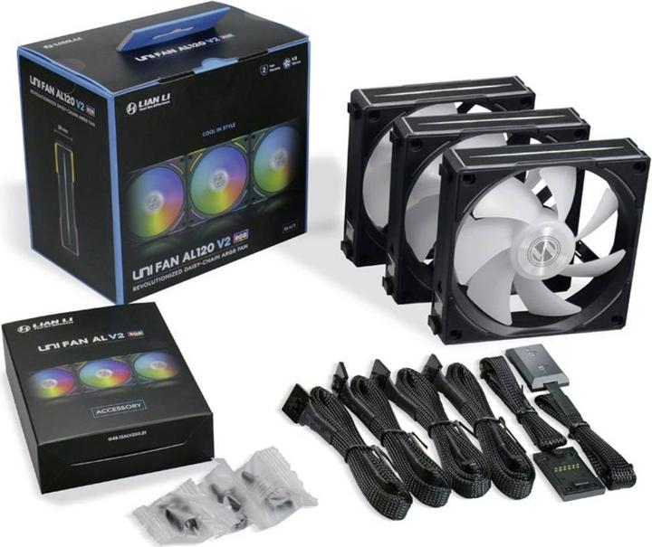 Produktbild Lian-Li UNI-FAN AL V2 (120 mm, 3 x)