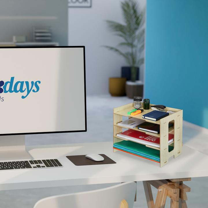 Produktbild Relaxdays Briefablage (A4)