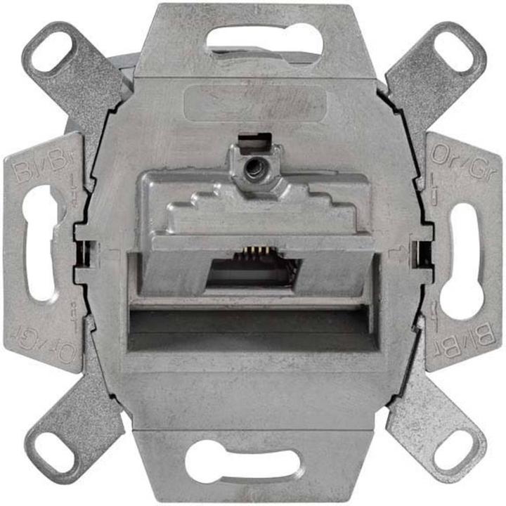 Actual product image Rutenbeck Receptacle, flush-mounted, CAT6A, 1xRJ45, UAE-Cat.6A iso-8 Up 0