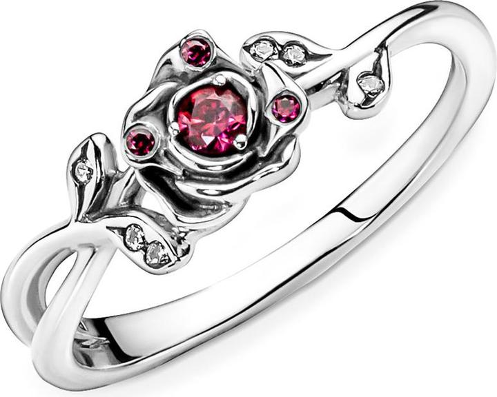 Image du produit Pandora Bague Rose Disney La Belle et la Bête (50, Argent 925)