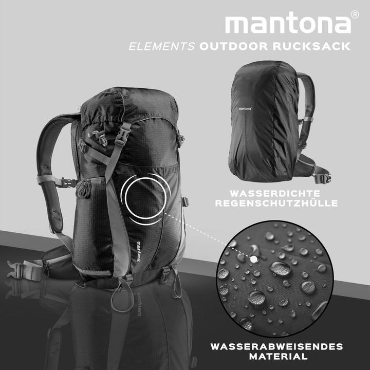 Actual product image mantona Elements Outdoor (Photo backpack, 31.25 l)