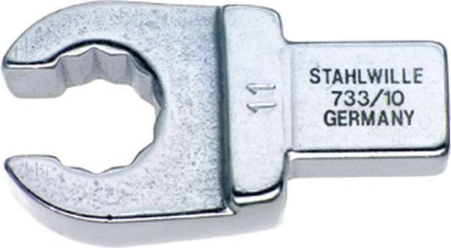 Produktbild Stahlwille Einsteckringschlüssel 733/10 11 Schlüsselweite 11 mm 9 x 12 mm Chrom-Alloy-Stahl