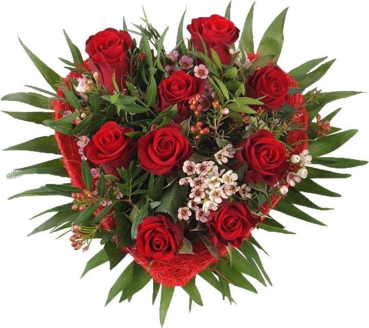 Image du produit Floramall Je t'aime (Fleurs coupées)