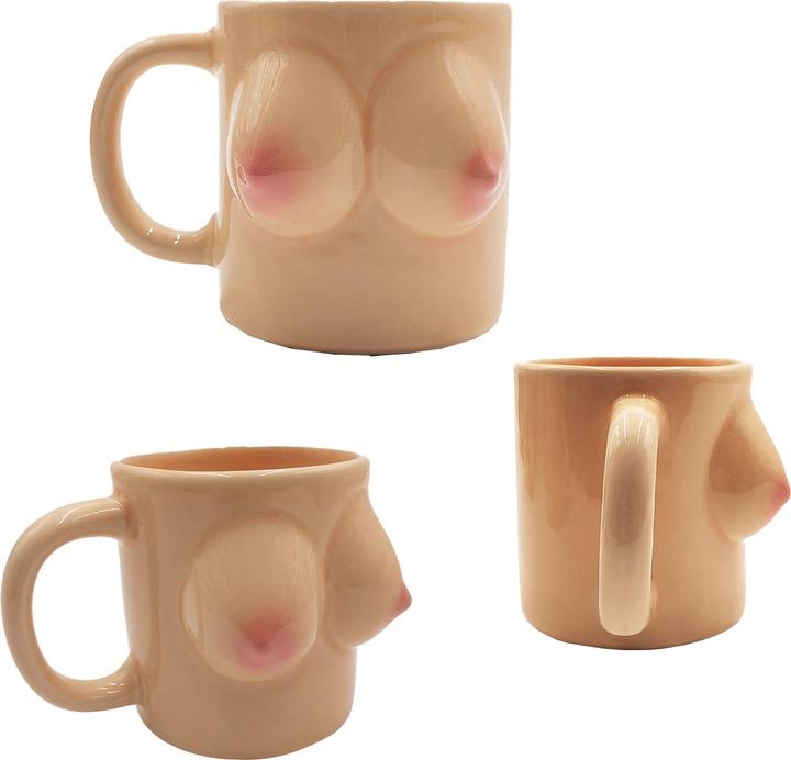 Immagine prodotto Mad Monkey - Tazza con tette (300 ml, 1 x)