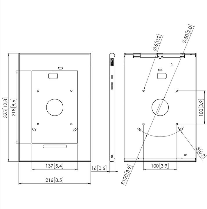 Actual product image Vogels TabLock PTS 1229 for Samsung Galaxy Tab A 10.1