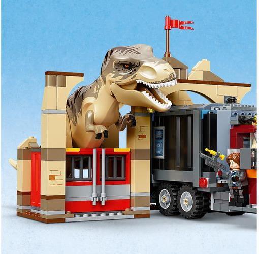 Produktbild LEGO T. Rex & Atrociraptor: Dinosaurier-Ausbruch (76948, LEGO Jurassic World)