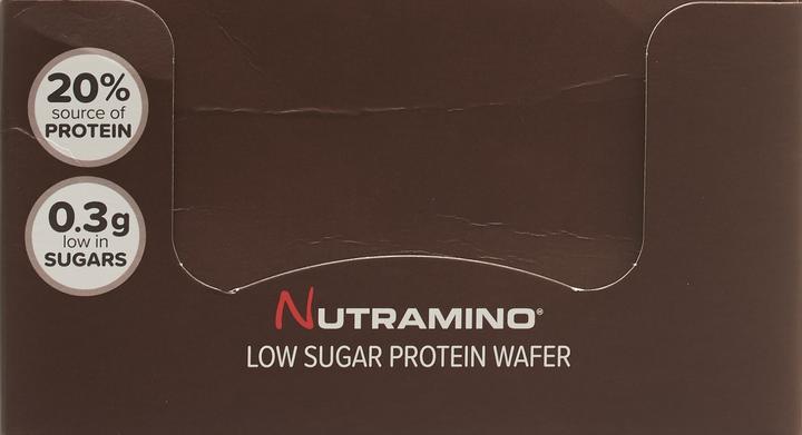 Image du produit Nutramino Nutra-Go Low Sugar Protein Wafer (Chocolate, 12 pcs, 468 g)