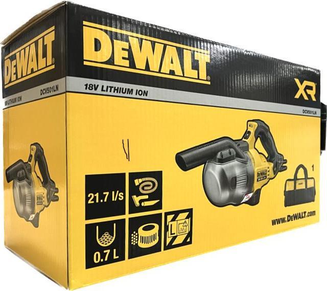 Actual product image DeWalt Batterypowered stick vacuum cleaner, 18V, Lclass (Wet dry vacuum cleaner)