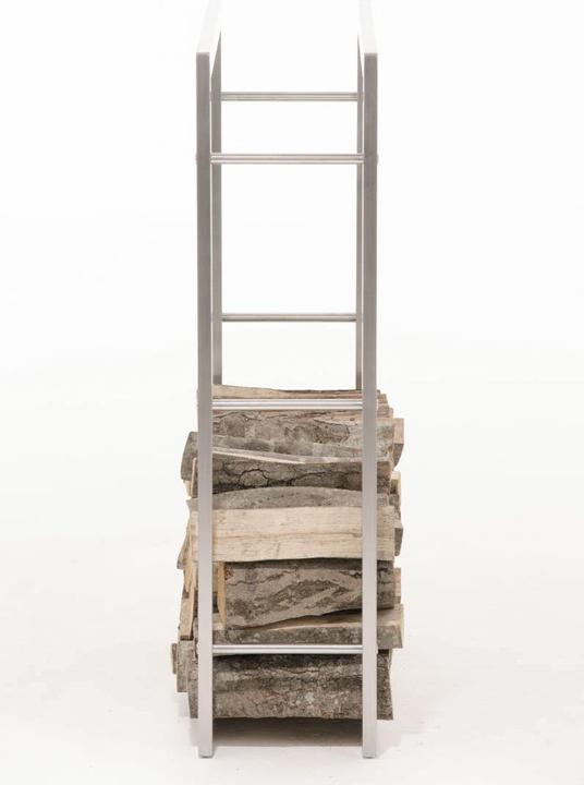 Immagine prodotto CLP Porta legna Keri 25x80x100, acciaio inox (25 x 80 x 100 cm)