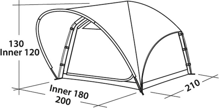 Produktbild Easy Camp Pavonis 300 Tent (Kuppelzelt, 3.60 kg, 4 Personen)