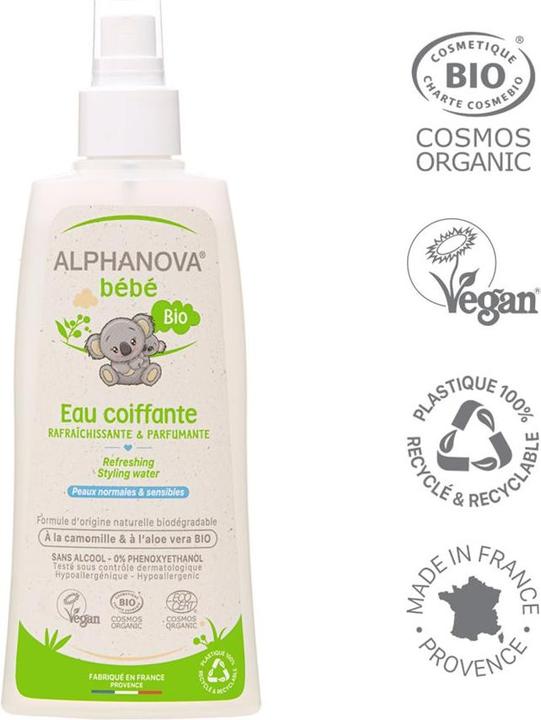 Image du produit Alphanova bébé Eau coiffante (200ml)