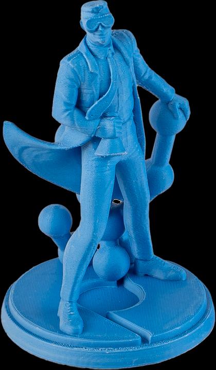 Image du produit Poly Polyterra PLA Dual (PLA, 1.75 mm, 1000 g, Bleu)