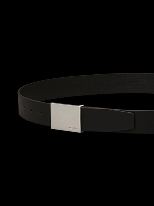 Immagine prodotto Calvin Klein Cintura da uomo con placca formale da 3,5 cm in pelle, nera, 95 cm (95)