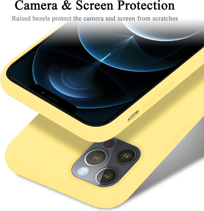 Immagine prodotto Cadorabo Copertura della cassa del silicone liquido TPU (Apple iPhone 12)