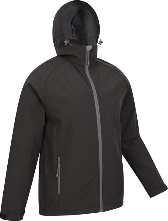 Actual product image Mountain Warehouse Mens Exodus Waterproof Soft Shell Jacket (XS)