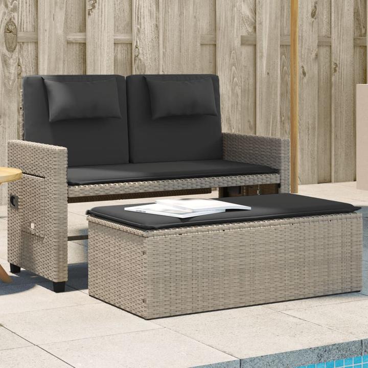 Image du produit VidaXL Ensemble salon de jardin 10 pièces avec coussins