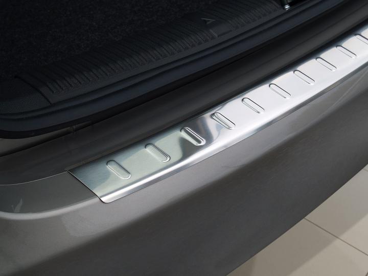 Produktbild Avisa Edelstahl Ladekantenschutz für Skoda Fabia Kombi ab 2007 bis 2014 (Heck)