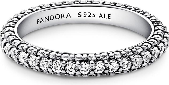 Actual product image Pandora Timeless Single Row Pavé Ring (48, 925 Silver)