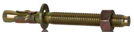 Rs Pro Boulon traversant M12mm, Ø 12mm x 120mm épaisseur 45mm maxi acier