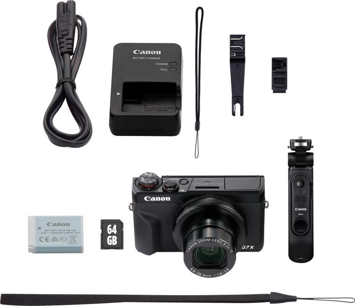 Produktbild Canon Powershot G7 X Mark III (24 - 100 mm, 20.10 Mpx, 1")