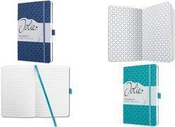 Actual product image Jolie Notebook JN103 A5, Lined, Aqua (A5, Lined, Hardcover)