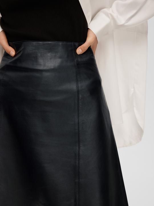 Produktbild Selected Femme Mini Lederrock (38)