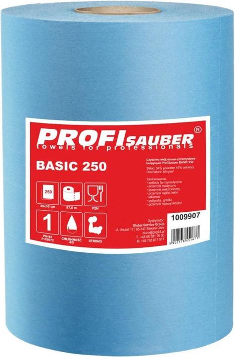 Actual product image Profi Sauber Dust-free non-woven industrial cleaning cloth ProfiSauber BASIC 250