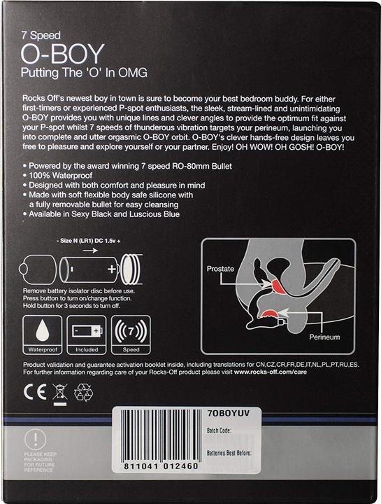 Actual product image Rocks-Off O-Boy