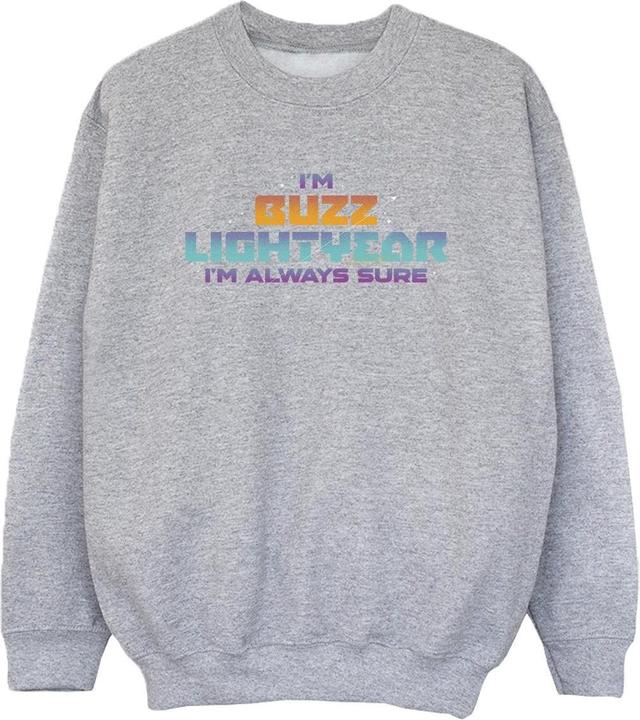 Disney Lightyear Always Sure Text Sweatshirt Jungen