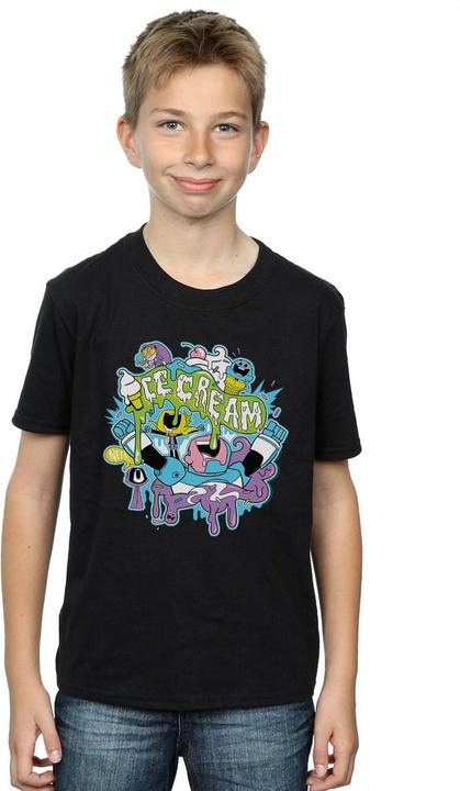 Actual product image Boys Teen Titans Go Ice Cream T-Shirt (140, 146)
