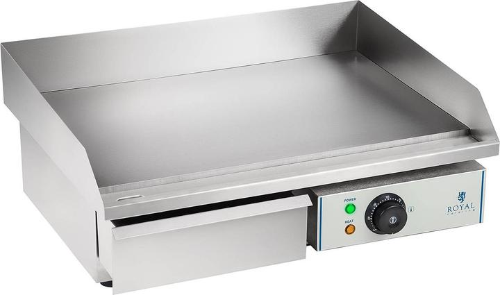 Produktbild Royal Catering Elektro Grillplatte Bratplatte Elektrogrill Griddleplatte Bräter Griddle Gastro (3 kW)