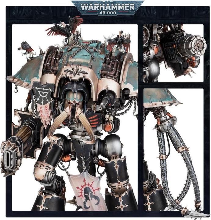 Actual product image Games Workshop Warhammer 40,000 - Chaos K. Knight Abominant (Plastic)