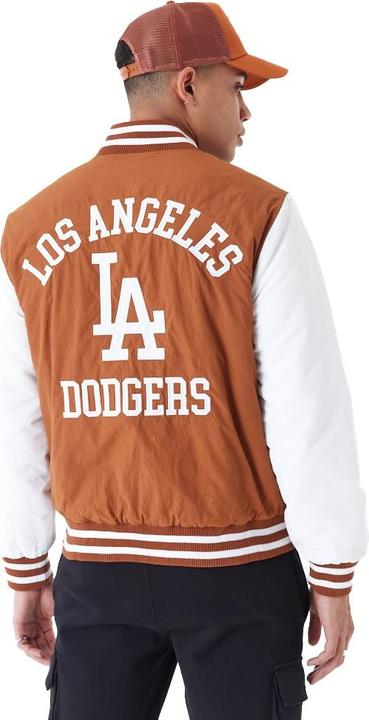 Produktbild New Era College Bomber Jacke - BACKPRINT LA Dodgers - M (M)