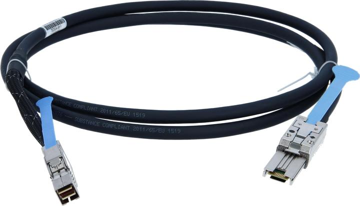 Actual product image HPE HP 2m ext Mini-SAS (SFF-8088) HD Mini-SAS (SFF-8643)