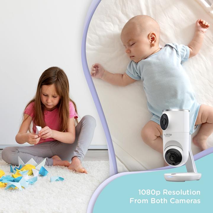 Actual product image Hubble Connected Nursery Pal Dual Vision (Baby Monitor Audio, 300 m)