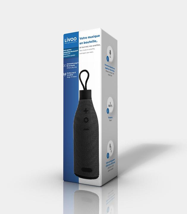Actual product image Livoo Bluetooth® compatible speaker (8 h, USB power delivery)
