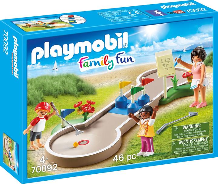 Immagine prodotto Playmobil Minigolf (70092, Divertimento in famiglia Playmobil)