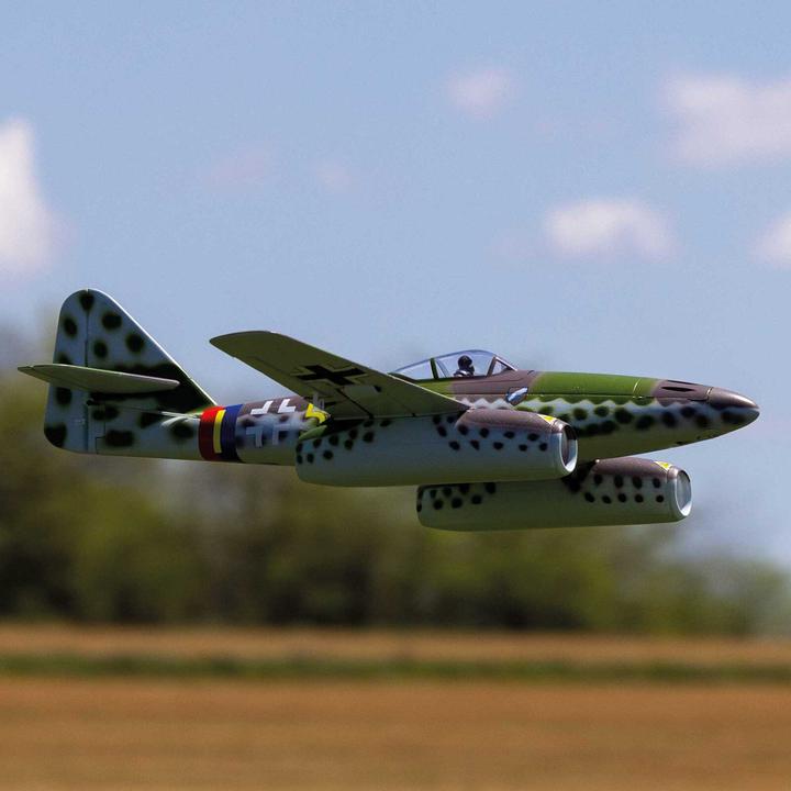 Actual product image E-Flite AVION Me 262 660mm EP BNF 30mm EDF with AS3X & SAFE Select (Jet)