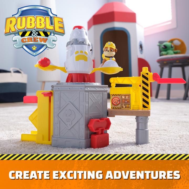Actual product image Konjac Sponge Paw Patrol Rubble And Crew Rubble Amusement Park