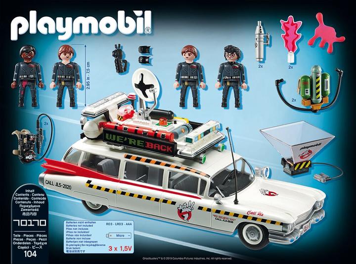 Actual product image Playmobil Ghostbusters Ecto-1A (70170)