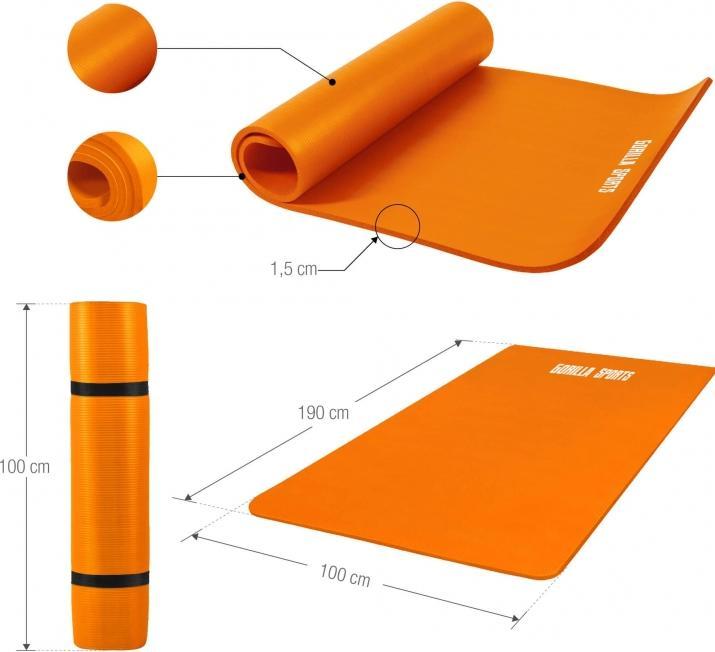 Image du produit Gorilla Sports Tapis de yoga (15 mm)
