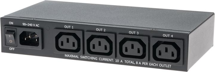 Produktbild Netio 4C, IP/LAN-Steckdosenleiste (4 x, IEC 320, 1.80 m)