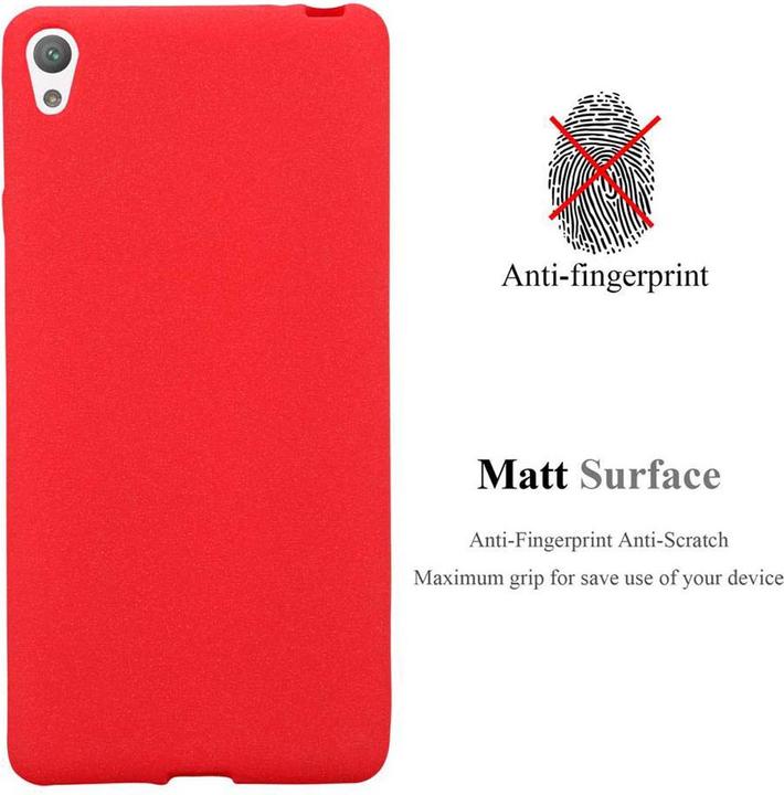 Actual product image Cadorabo TPU Frosted Cover (Sony Xperia E5)