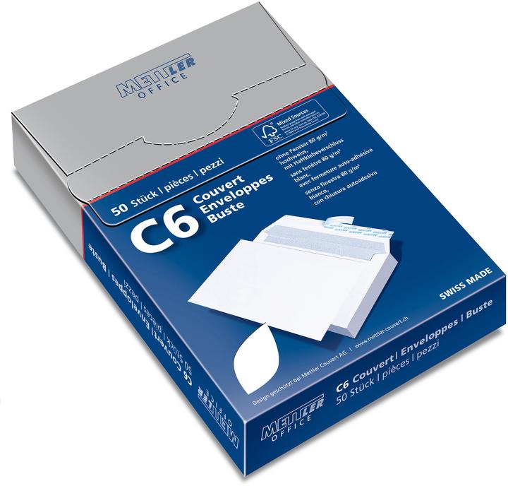 Produktbild Mettler Office Couvert (C6, 50 x)