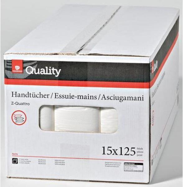 Produktbild Quality Papierhandtücher Z-Quattro (15 x)