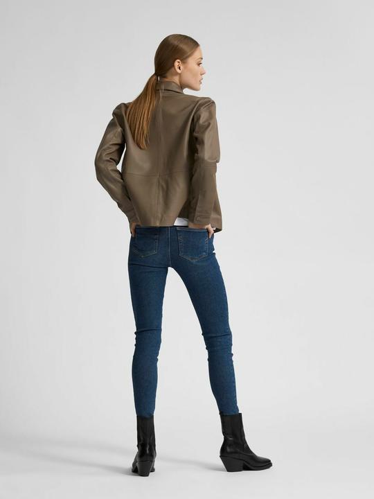 Produktbild Selected Femme Bio-Baumwoll Skinny-Fit Jeans (W25/L32)